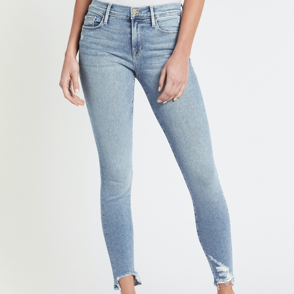 Le Skinny de Jeanne Frame Jeans - Picture 1 of 2